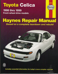 1986 - 1999 Toyota Celica Front-wheel Drive Models, Haynes Repair Manual 