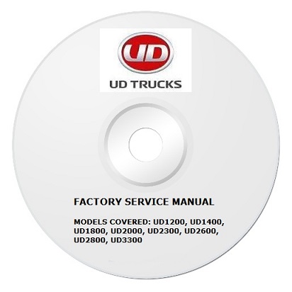 1999 - 2004 UD UD1200 thru UD3300 Truck Factory Service Repair Manual on CD-ROM