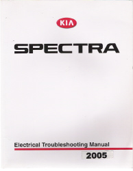 2004 - 2005 Kia Spectra Factory Electrical Troubleshooting Manual