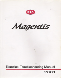 2001 Kia Optima / Magentis Factory Electrical Troubleshooting Manual