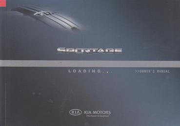 Kia 2007 Sportage Factory Owner's Manual  - Softcover