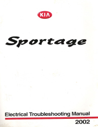 2002 Kia  Sportage Factory Electrical Troubleshooting Manual