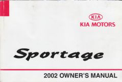 2002 Kia Sportage Owners Manual