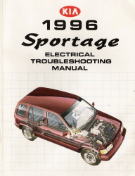 1996 Kia Sportage Electrical Troubleshooting Manual