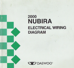 2000 Daewoo Nubira Factory Wiring Diagram Manual