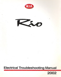 2002 Kia Rio Factory Electrical Troubleshooting Manual