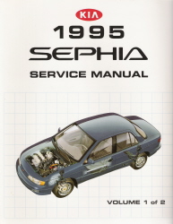 1995 Kia Sephia Factory Service Manual - 2 Vol Set