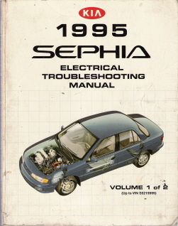 1995 Kia Sephia Factory Electrical Troubleshooting Manual - Vol 1- Up To VIN S5219999