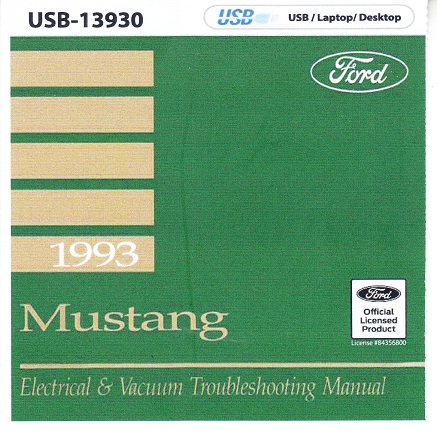 1993 Ford Mustang Wiring Diagrams on USB