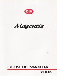 2003 Kia Optima / Magentis Factory Service Manual