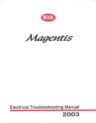 2003 Kia Optima / Magentis Factory Electrical Troubleshooting Manual