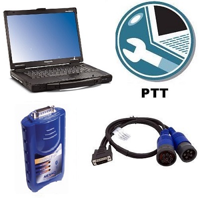 Mack Premium Tech Tool (PTT) Software, Panasonic Toughbook CF-53 Laptop w/ Nexiq USB-Link 3 Adapter Preloaded