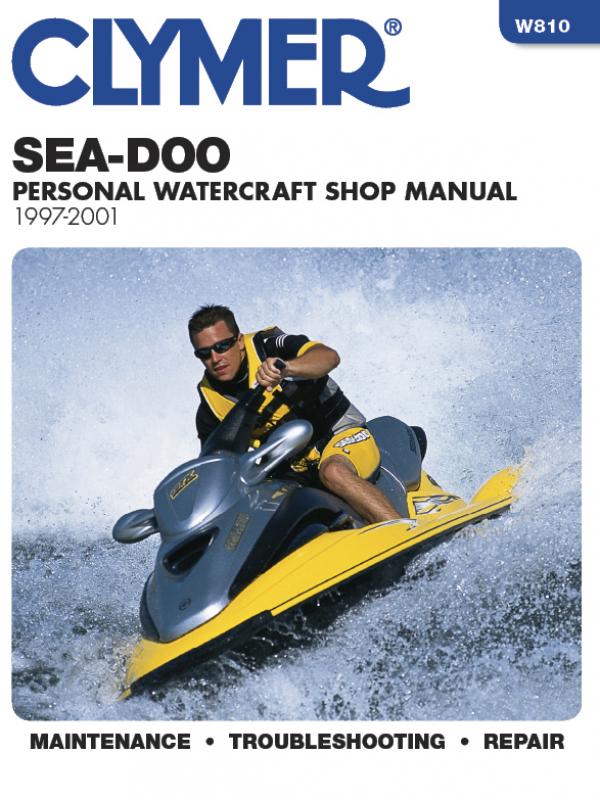 1997-2001 Sea-Doo Personal Watercraft PWC Repair Manual by Clymer