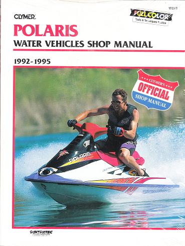 1992 - 1995 Polaris Water Vehicles Clymer Repair Manual