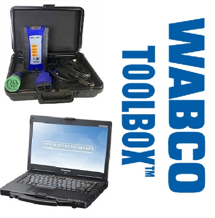 Meritor WABCO Toolbox ABS Diagnostic Software, CF-53 Toughbook w/ Nexiq USB Link 3 Adapter - Preloaded