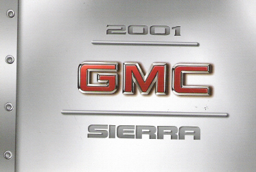 2001 GMC Sierra Factory Owner's Manual