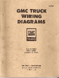 1969 GMC Truck All Models Built After August 12, 1968 - Wiring Diagrams