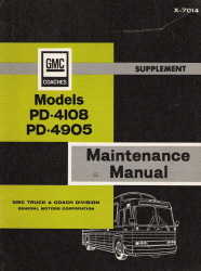 1970 GMC Coaches Maintenance Manual