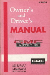 1972 GMC Astro 95 Owner's and Driver's Manual