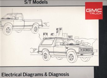 1989 GMC Light Duty Truck S/T Model Electrical Diagrams & Diagnosis