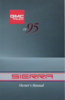 1995 GMC Sierra Owner's Manual