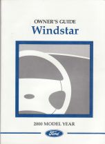 2000 Ford Windstar Owner's Manual