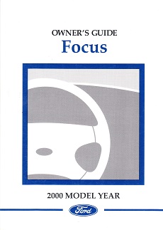2000 Ford Focus Owner's Manual