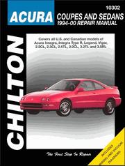1994 - 2000 Acura Coupes and Sedans, Chilton's Total Car Care Manual