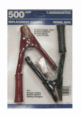 Associated Jumper Cable Clamps 500 Amp