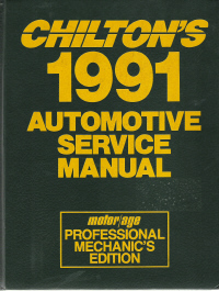 Chilton 1987-1991 Automotive Service Manual