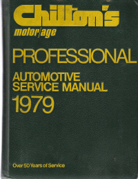 1973 - 1979 Chilton's Automotive Service Manual