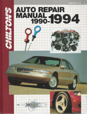 1990 - 1994 Chilton's Auto Repair Manual