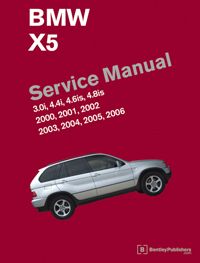 2000 - 2006 BMW X5 Official Bentley Factory Service Repair Manual