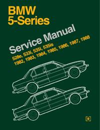 1982 - 1988 BMW 5 Series (E28) 528e, 533i, 535i, 535is Service Manual