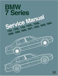 1988-1994 BMW 7 Series (E32) Official Factory Service Manual