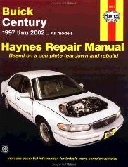 1997 - 2005 Buick Century Repair Manual, Haynes Repair Manual 