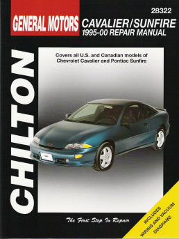 1995 - 2000 Chevrolet Cavalier & Pontiac Sunfire Chilton's Total Car Care Manual