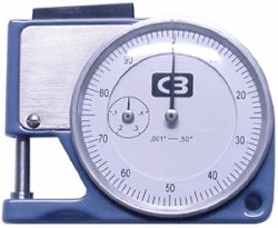 Chicago Brand Dial Thickness Gauge