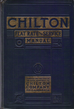 1935 - 1941 Chilton Flat Rate and Service Manual, 15th Edition