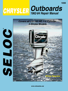 1962 - 1984 Chrysler Outboards, All Engines Seloc Repair Manual