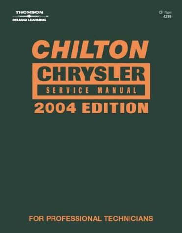 2004 Chilton's Chrysler Service Manual (2000 - 2003 Coverage)