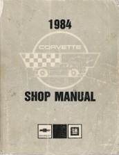 1984 Chevrolet Corvette Factory Service Manual