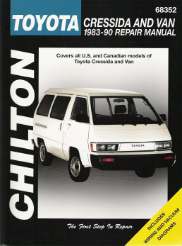 1983 - 1990 Toyota Cressida and Van, Chilton's Total Car Care Manual