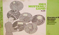 1983 Ford Mustang & Capri Electrical and Vacuum Troubleshooting Manual