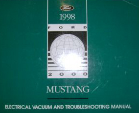 1998 Ford Mustang Electrical and Vacuum Troubleshooting Manual