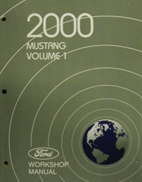 2000 Ford Mustang Factory Workshop Manual - 2 Volume Set