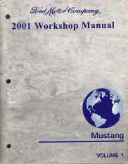 2001 Ford Mustang Factory Workshop Manual - 2 Volume Set