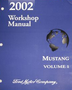 2002 Ford Mustang Factory Workshop Manual - 2 Volume Set