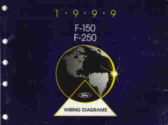 1999 Ford F150 & F250 Factory Wiring Diagrams