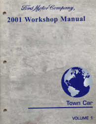 2001 Lincoln Town Car Workshop Manual